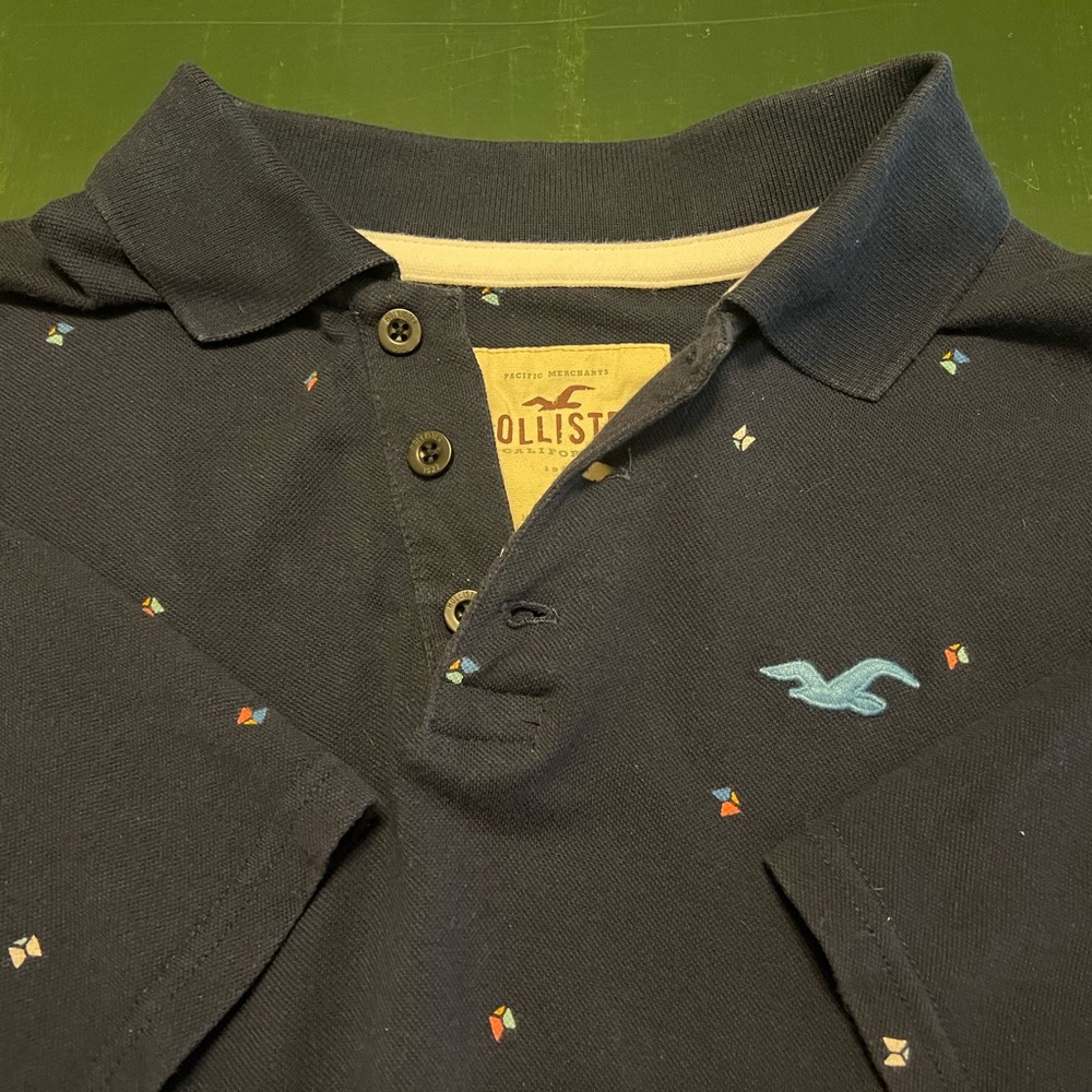 (2/$10) Hollister mens polo
